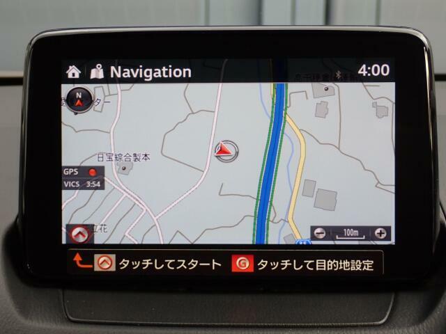 ナビ装備で、知らない場所もあっという間に検索♪ちょっとしたお出かけや旅行もこれでバッチリですね。