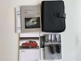 ◇保証書　取説　記録簿　スペアキーがございますのでご安心ください！