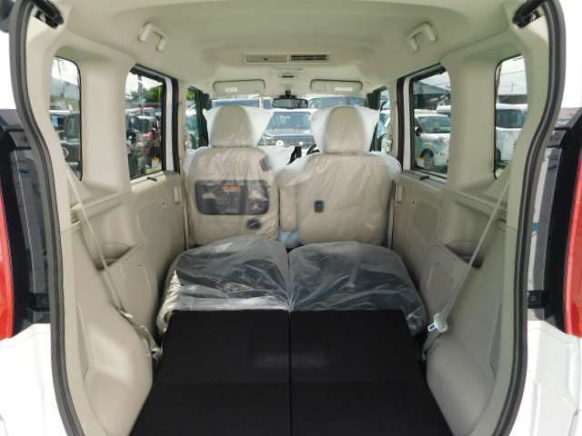 荷室が広いです！