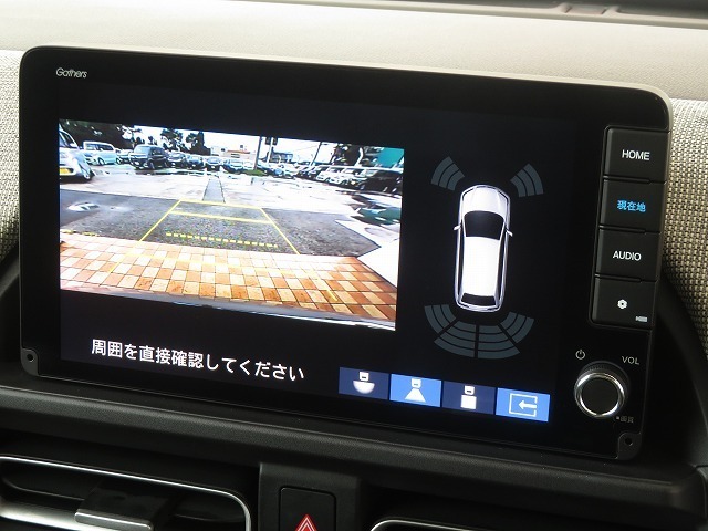 ◆◆バックカメラの画像です。車庫入れの安心感がアップしますね☆