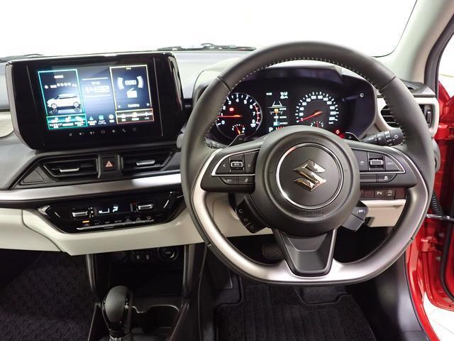 このハンドルを握った時に、車を所有している優越感を味わえますね