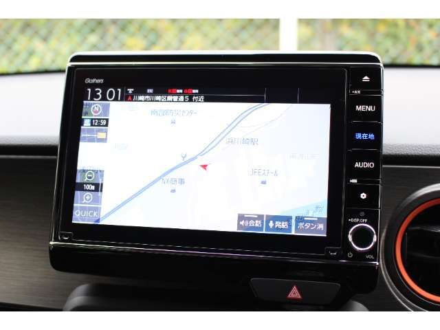 純正大画面ナビ『VXU-217NBi』を装備。フルセグ、Bluetoothオーディオ対応です！