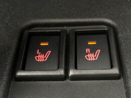 【シートヒーター】寒い日に重宝するシートヒーター！エアコンより早く温まってくれるので寒がりの人も安心ですね♪エアコンの温風は乾燥するから苦手、という方にもをおすすめです。