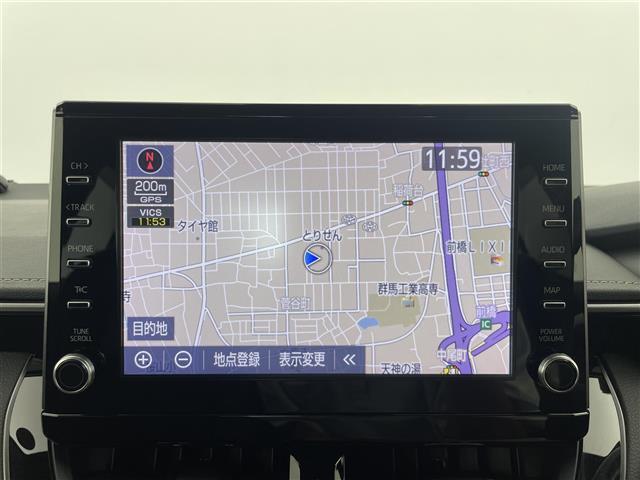【純正ナビ】専用設計で車内の雰囲気にマッチ！ナビ利用時のマップ表示は見やすく、いつものドライブがグッと楽しくなります！