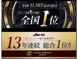 ローン実績、11，162社中、6年連続日本全国1位★！愛知県では13年連続1位！弊社オリジナルのお支払いプランをご提案いたします！！お客様一人一人にプランを作成しますので、ご要望をお聞かせください！！