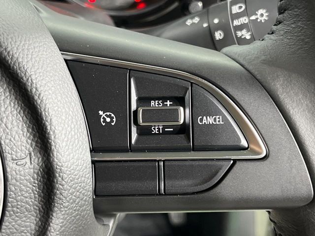 【クルーズコントロール】高速道路もラクラク走行。アクセルを離しても一定速度で走行ができ、長距離運転時の負担を軽減！加速・減速も簡単なスイッチ操作で調整できます。