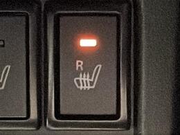 【シートヒーター】寒い日はもちろん、夏の冷房中にも効果を発揮します。長時間座っていると負担のかかりやすい背中や腰、寒い日に冷えやすい脚部に快適なぬくもりを伝えます。