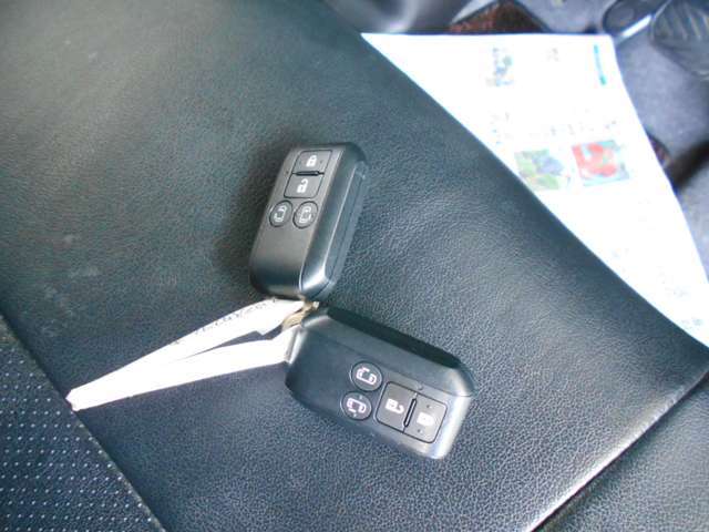 スマートキーは2個ありますよ！
