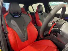 MレーストラックPKG　BMW正規ディーラー/認定中古車2年保証　Bowers＆Wilkinsスピーカー　弊社下取　禁煙　1オーナー　赤レザーシート　全席シートヒーター　シートクーラー　ステアリングヒーター　フルセグTV