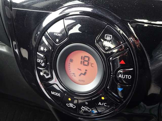 【オートエアコン】設定した温度を自動制御♪快適な室内温度が保てます。