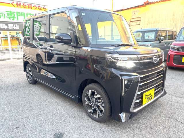 タントカスタムX　衝突軽減ブレーキ