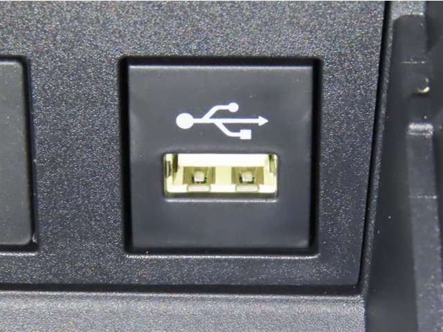 USB端子を装備しております。