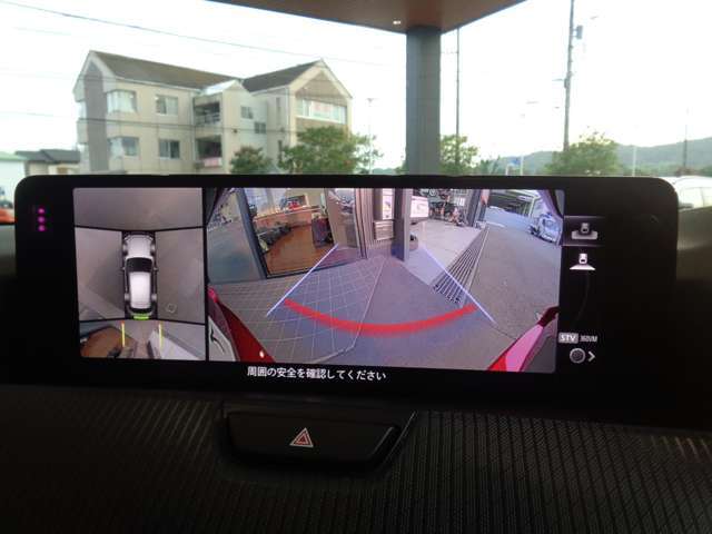 360℃ビューカメラ付きです。