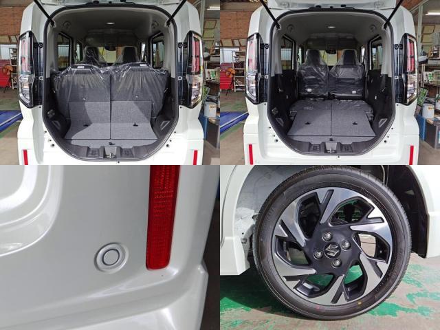 荷台スペースも十分広く、アウトドアでの荷物・キャンプ用具やフィシングなどに最適です。