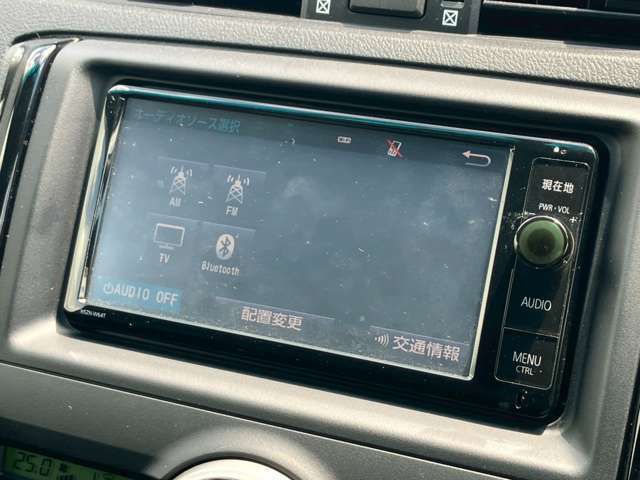 純正7インチナビ/Bluetooth/フルセグTV/CD/DVD/バックカメラ
