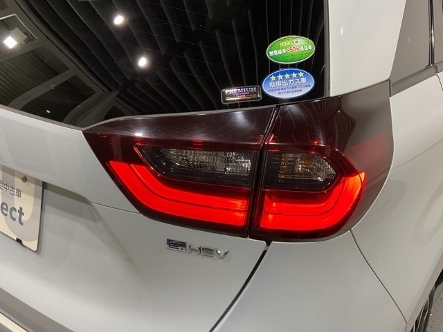 視認性がいいテールランプ。後続車にも存在をアピール。