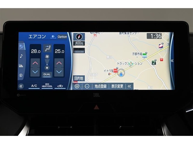 『12.3インチ ディスプレイオーディオ 』 ＋ 『JBLプレミアムサウンドシステム』 装備。