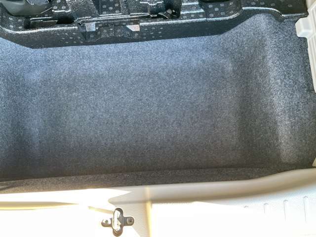 トランクには荷物もたくさん載せれます。