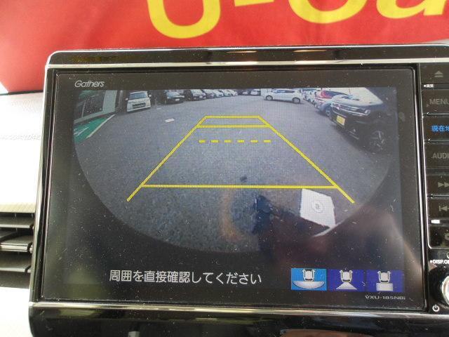 バックカメラ装着車