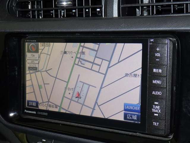ナビ装着車で知らない道もラクラク！