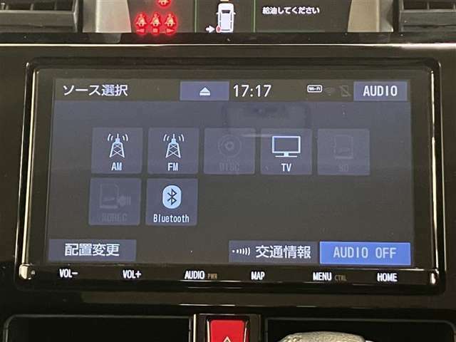 9インチトヨタ純正ナビCDDVD再生Bluetoot機能付き