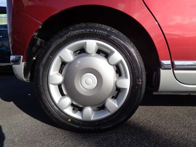 サイズは155/65R14！中古車選びは、お店選びから始まります！群馬県内10店舗、6つの民間車検工場完備！スズキ・マツダ正規ディーラー！創業55周年の信頼と実績！安心してお買求め下さい！