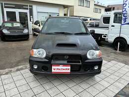 スズキスポーツ☆後期型☆ターボ☆4WD☆モモステ☆レカロシート☆フルエアロ☆社外ポータブルSDナビ☆CD再生可☆USB給電☆リアワイパー☆Gフォグ☆純正14インチアルミホイール☆禁煙車
