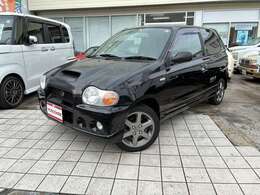 スズキスポーツ☆後期型☆ターボ☆4WD☆モモステ☆レカロシート☆フルエアロ☆社外ポータブルSDナビ☆CD再生可☆USB給電☆リアワイパー☆Gフォグ☆純正14インチアルミホイール☆禁煙車