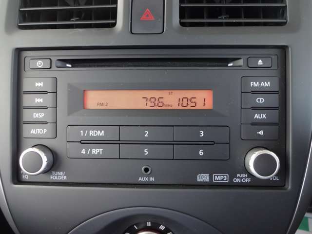 CD・AM・FMがご利用頂けます。