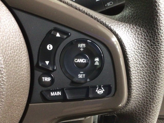 クルーズコントロールを装備しています。高速道路などで一定の速度で走ってくれるので運転が楽ですよ！速度を設定できますので、スピードの出しすぎにも注意できます。