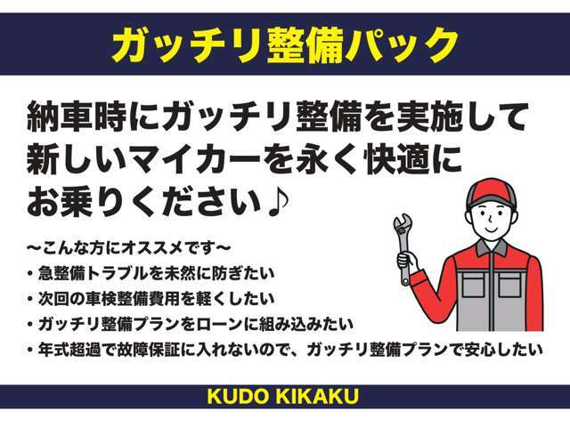 内容はFブレーキパッド交換・Rブレーキパッド交換　（ドラムブレーキの場合は点検・清掃。・プラグ全本交換・コイル全本交換・スロットルボディ清掃・エアエレメント交換・エアコンフィルター交換