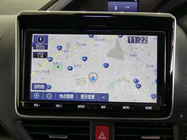 フルセグTV対応9インチナビ。Bluetoothにも対応していますので貴方のドライブをしっかりサポートします。