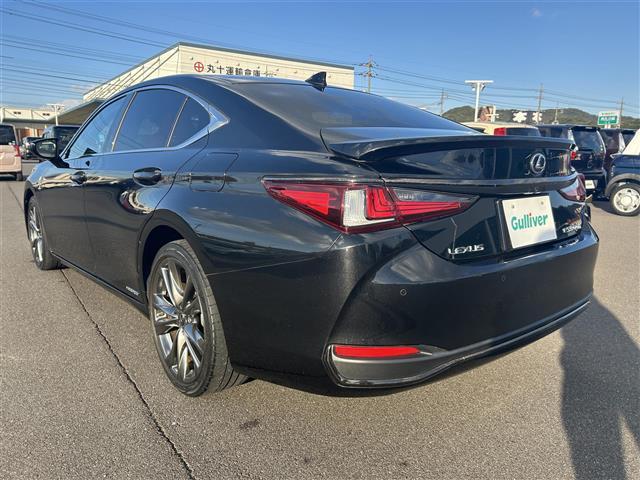 【左斜後】お車を左後ろから見るとこのような感じになります。テールランプやドアバイザー等装備品を確認できます。