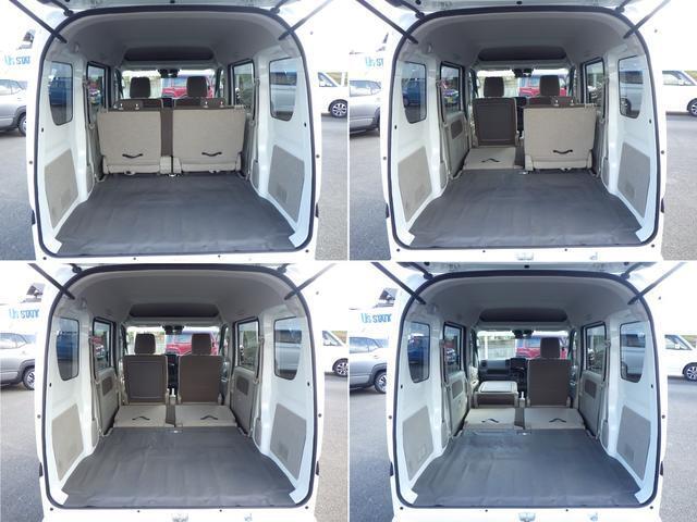 乗員4名にしてもラゲッジボックスは広く沢山の荷物も積めます。フルフラットのラゲッジルームには大きな荷物も長尺物も高さのある物もしっかり積めます。操作も簡単です。