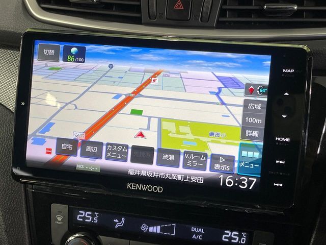 【大画面ナビ】人気の大型9インチナビを装備。存在感のある大画面はインパクト大！ナビ利用時のマップ表示は見やすく、テレビやDVDは臨場感がアップ！いつものドライブがグッと楽しくなります♪