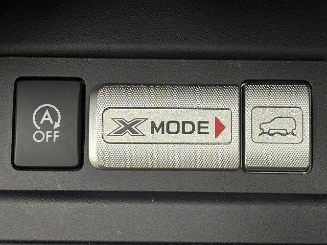 【X-MODE】路面状況に応じてモードを選択するだけで、悪路でのスムーズな走りをサポートします！