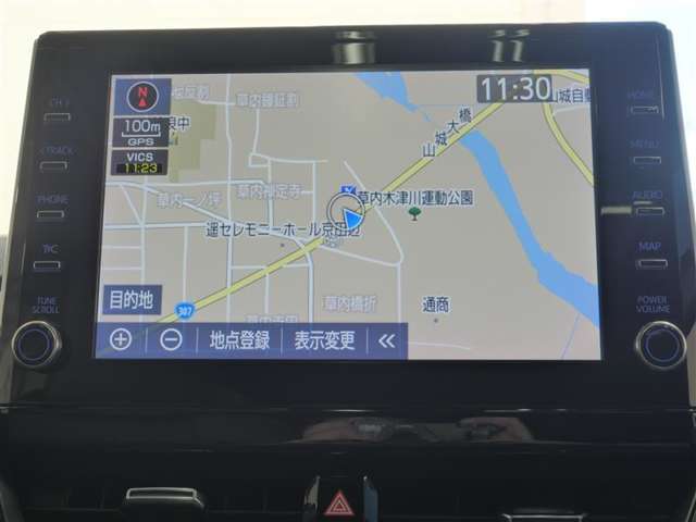SDナビ装備！初めての場所でもこれがあれば安心です♪♪