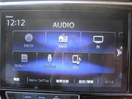 音楽ソースは、CD/DVD/SD/USB/サウンドコンテナ/TV/Bluetoothに対応しております、CDの自動録音機能やスマホ連携で快適ドライブが可能です