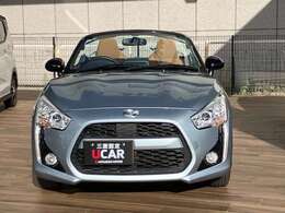 きりりとしたフロントマスク