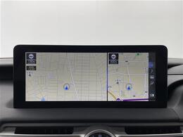 【純正10.3インチナビ】専用設計で車内の雰囲気にマッチ！ナビ利用時のマップ表示は見やすく、いつものドライブがグッと楽しくなります！