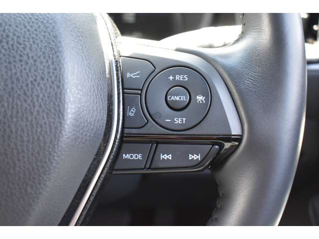 クルコン付きで高速道も安心してドライブできます