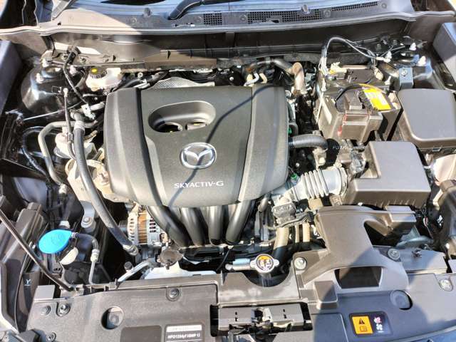 【SKYACTIV-G】高圧縮燃焼によりエンジンの効率を高め、燃費と低中速トルクが向上し実用域での使いやすさを追求した新世代高効率・直噴ガソリンエンジン！