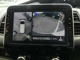 上から見下ろすようにピッタリ駐車、アラウンドビュ-モニタ-！