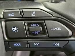 【クルーズコントロール】装備車両になります。遠距離ドライブの高速道路などでは大活躍で疲労軽減に役立ちます。