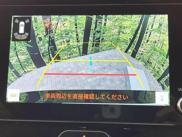 【バックカメラ】駐車時に後方がリアルタイム映像で確認できます。大型商業施設や立体駐車場での駐車時や、夜間のバック時に大活躍！運転スキルに関わらず、今や必須となった装備のひとつです！