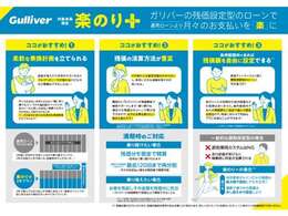 残価設定ローンのご用意もしております