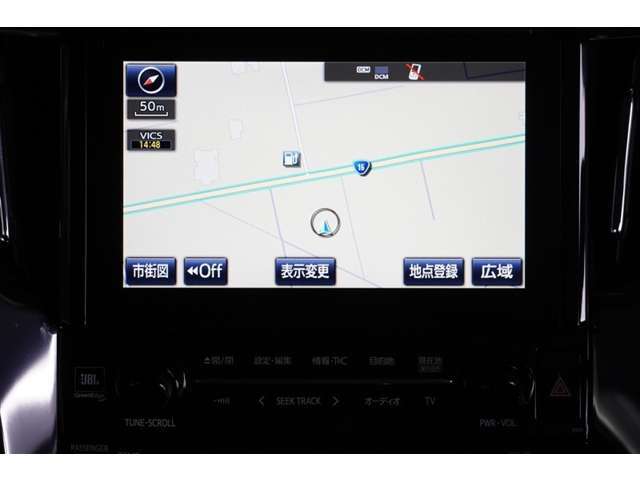 【純正ナビ】　充実した機能、使いやすい純正ナビです。
