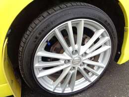 純正アルミも綺麗！タイヤも充分にあります。