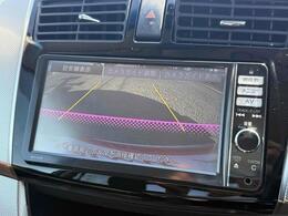 バックカメラも付いています。駐車の時に便利なのはもちろんの事、後方死角にいる子供たちに気が付くことができるので安心安全ですね