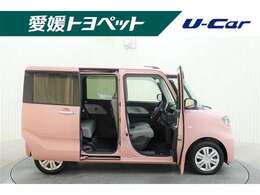 広い開口部＆低い床で乗り降りラクラク♪